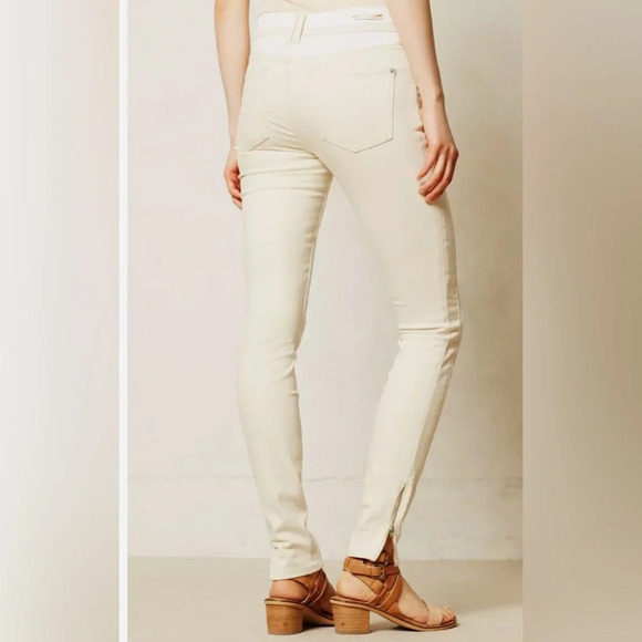 Pilcro and the Letterpress Anthropologie Serif Moto Jean Legging size 28 - Picture 14 of 14